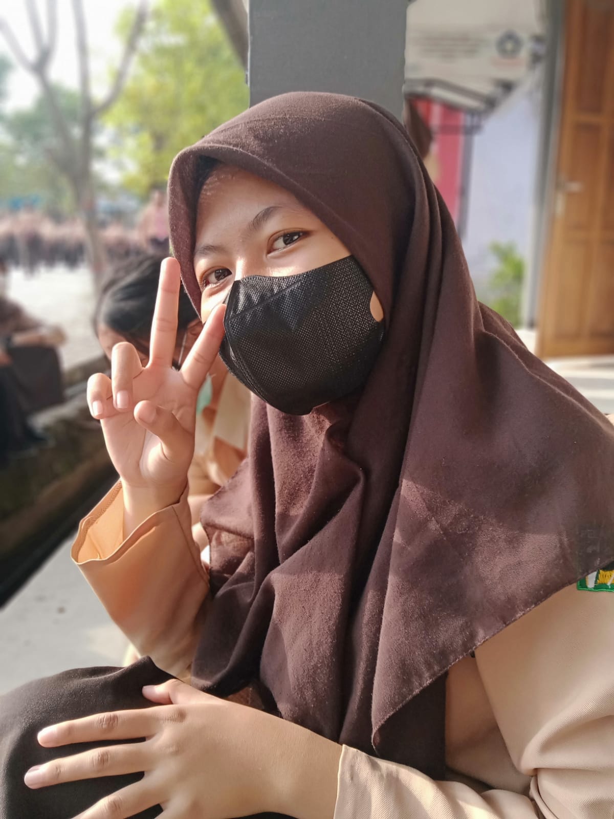 Alya Fadia as a XI RPL 1 Student!